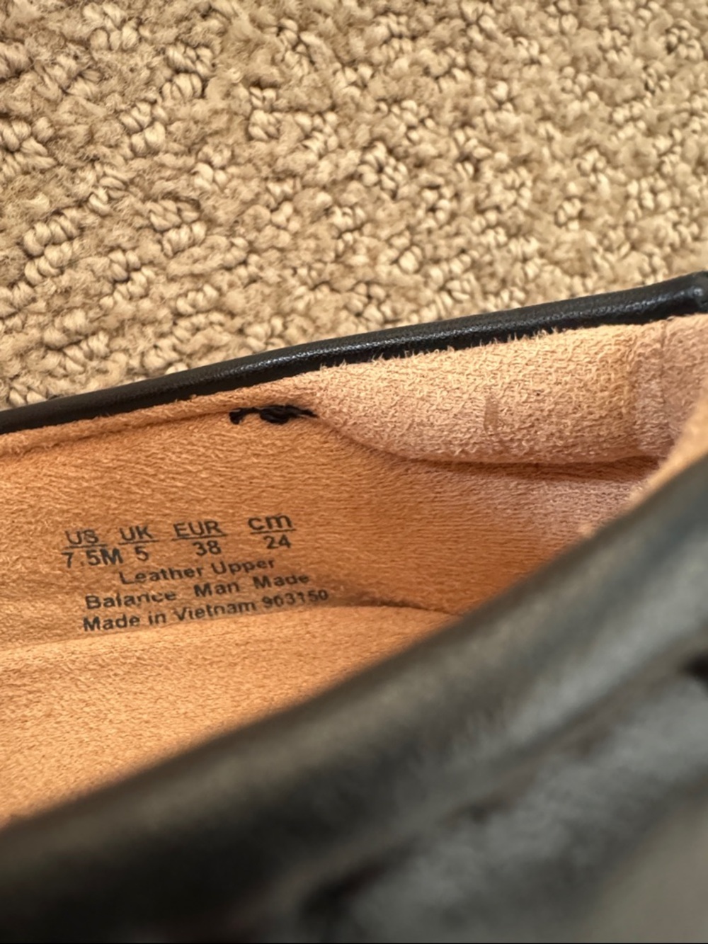 Naturalizer Leather Flats - Size: 7.5M - Picture 3 of 8